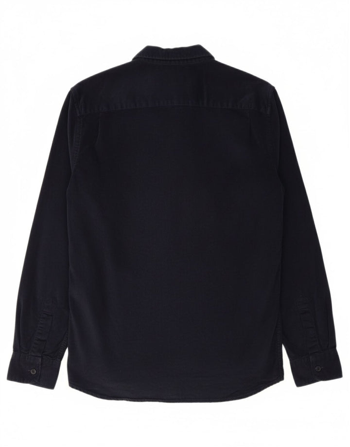 FRENCH CONNECTION Mens Shirt Medium Navy Blue Cotton