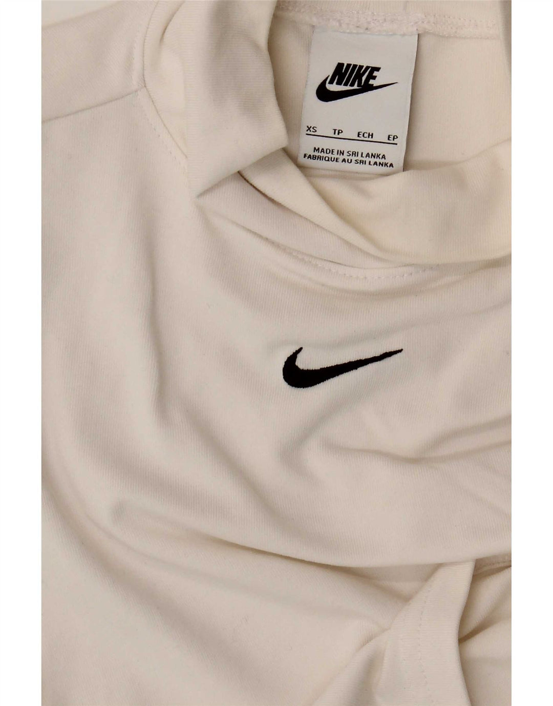 Damska koszulka z krótkim rękawem Nike, UK 4 XS, biała