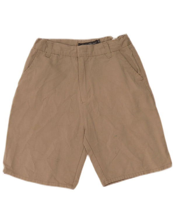 EDDIE BAUER Boys Chino Shorts 15-16 Years W26  Beige Cotton