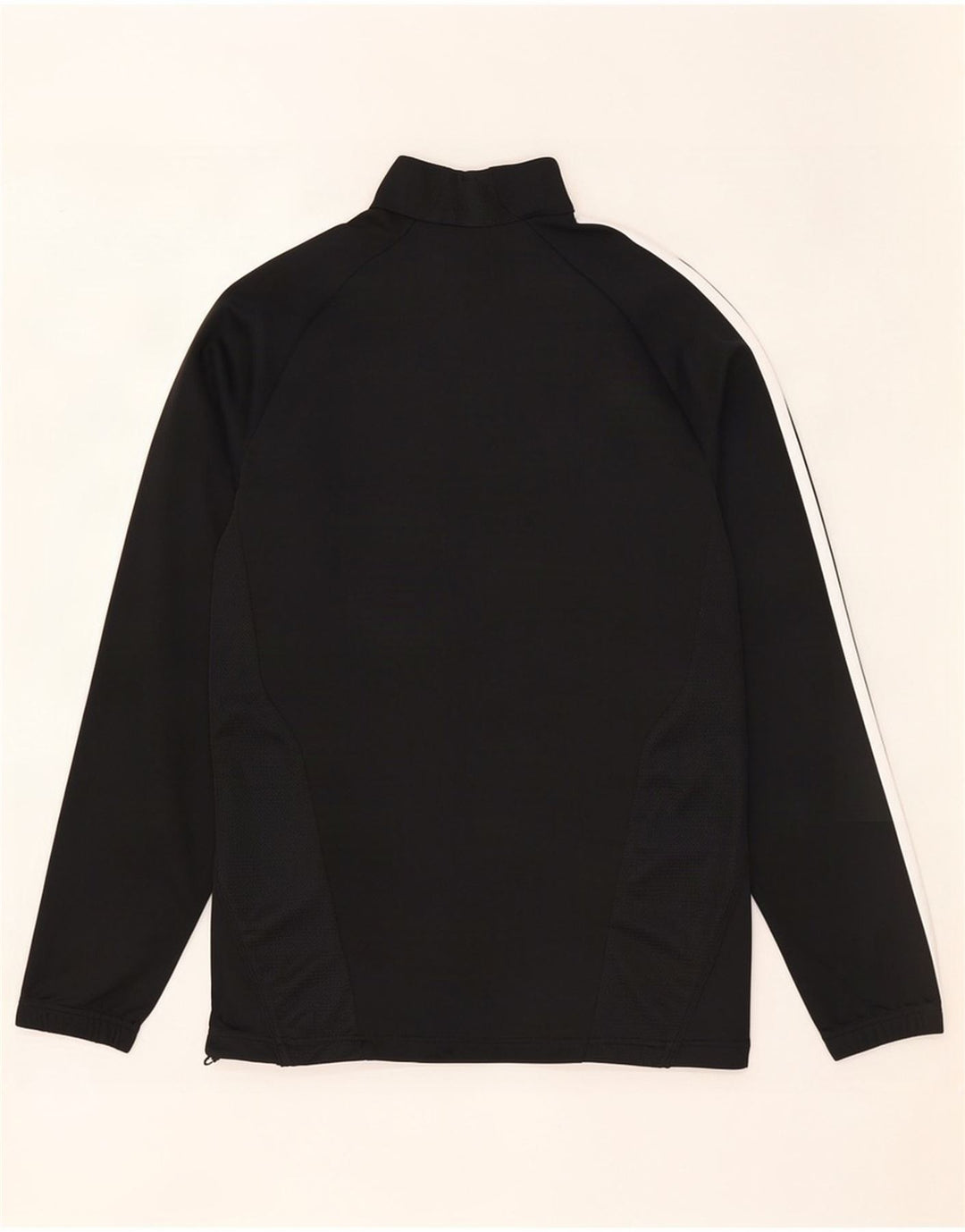 Adidas Męskie Climacool Zip Neck Pullover Dres Top UK 38/40 Średni Czarny