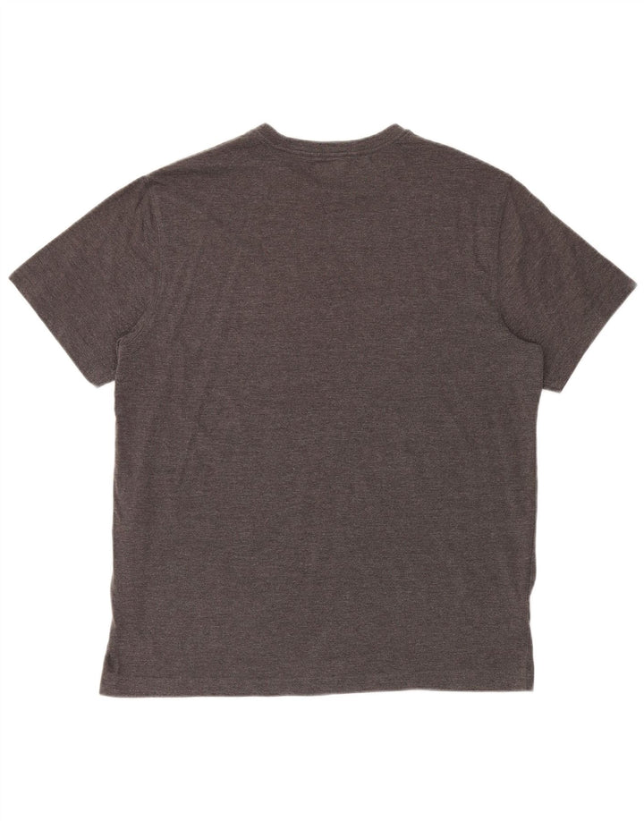 T-shirt męski Eddie Bauer, duży, szary, bawełniany