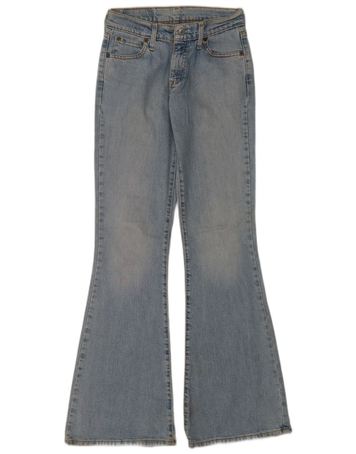 Damskie jeansy Levi's 544 Flared W26 L34 Niebieskie bawełniane