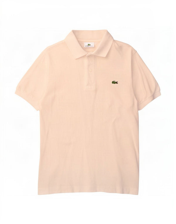 Męska koszulka polo Lacoste, rozmiar 3, mała, biała, bawełniana