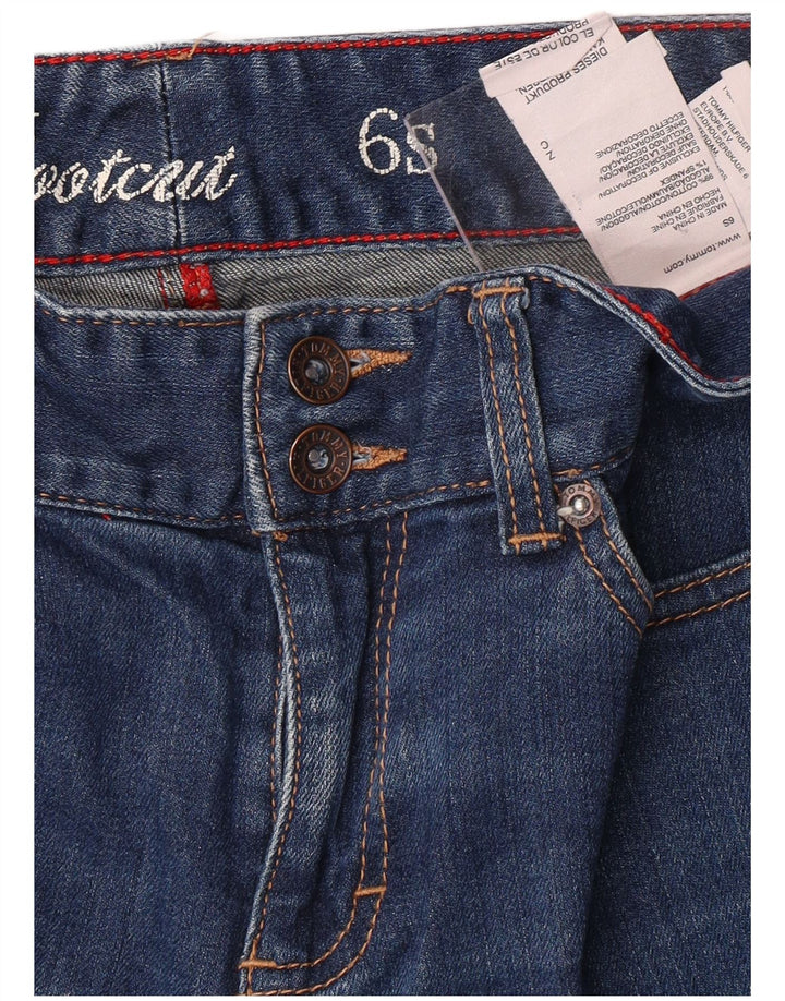 Damskie jeansy Bootcut TOMMY HILFIGER US 6 Medium W30 L30 Niebieska bawełna