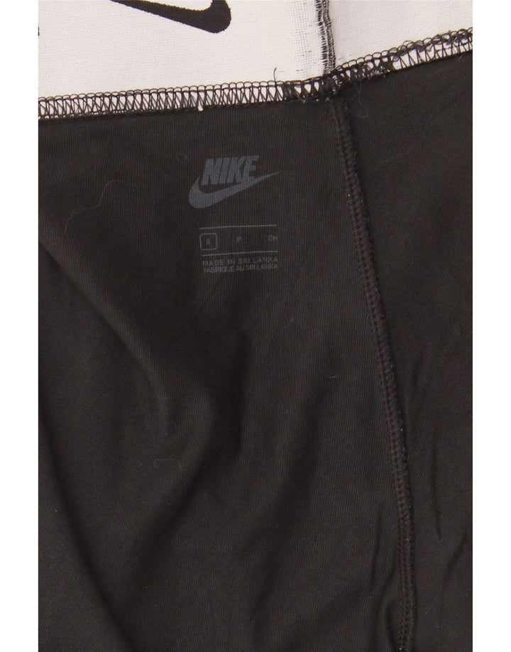 Damskie legginsy NIKE Graphic UK 8, małe, czarne