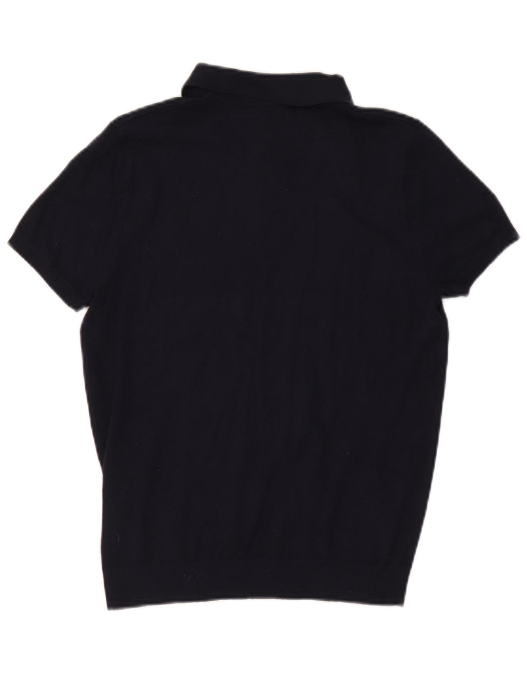 Męska koszulka polo Zara, mała, granatowa, wiskozowa