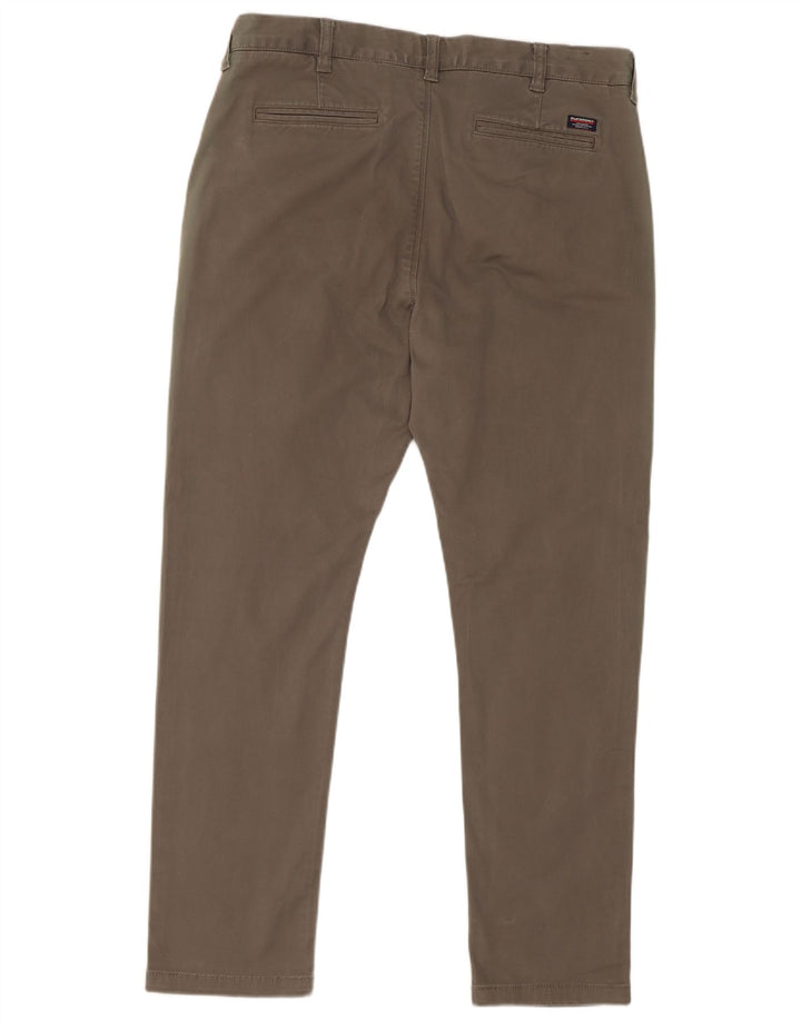Męskie spodnie cargo Superdry W34 L30 Khaki, bawełna