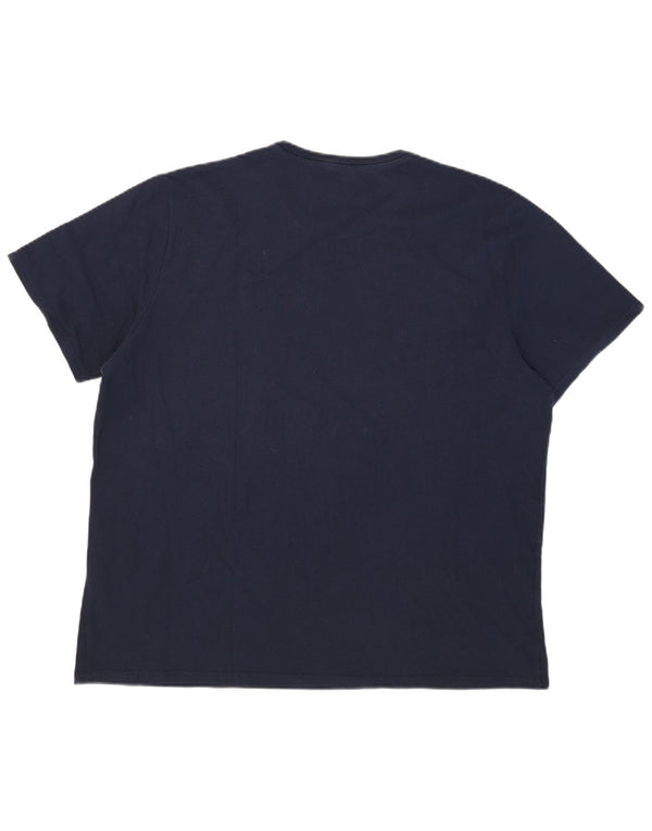 Męska koszulka z grafiką Levi's Top 2XL, granatowa, bawełniana