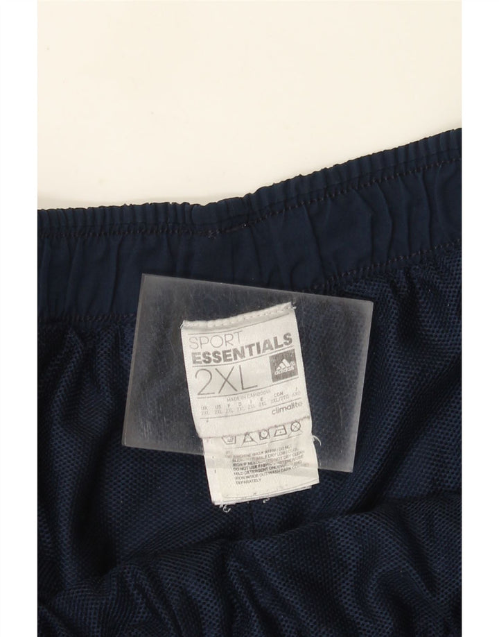 Spodenki sportowe Adidas Męskie Climalite 2XL Granatowy Poliester