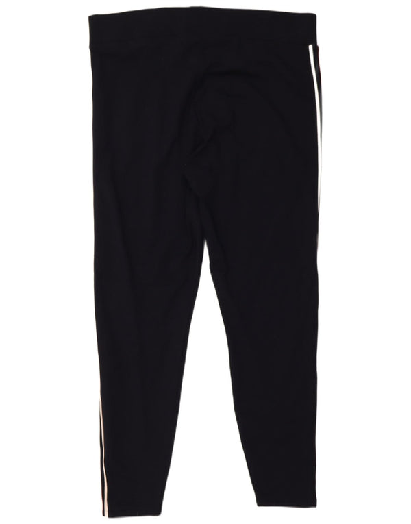 Legginsy damskie Marks & Spencer UK 18 XL, granatowa wiskoza