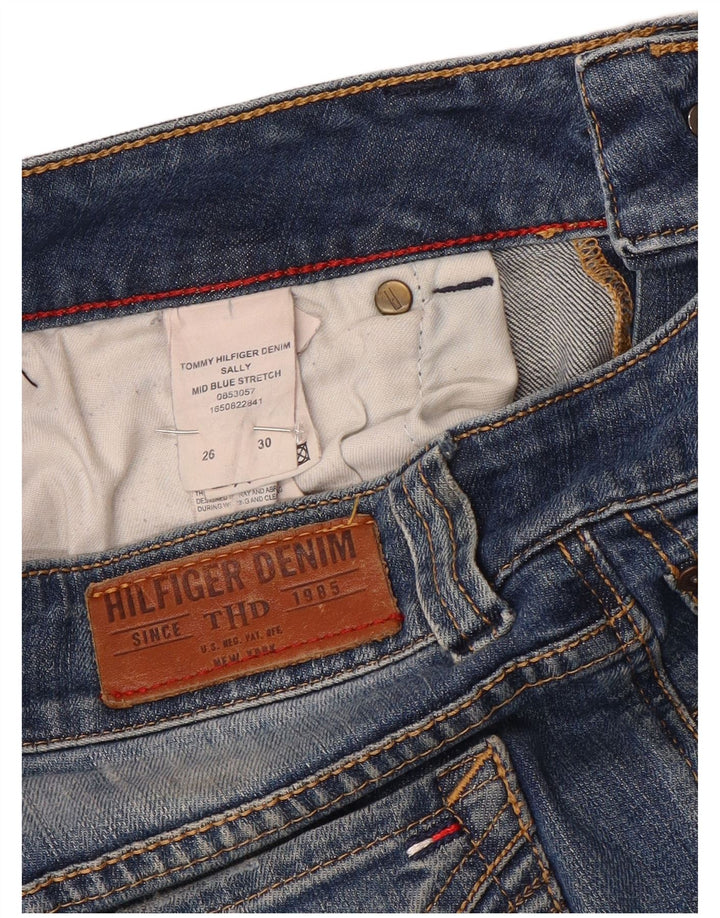 Damskie jeansy Bootcut Tommy Hilfiger W26 L30 Niebieskie