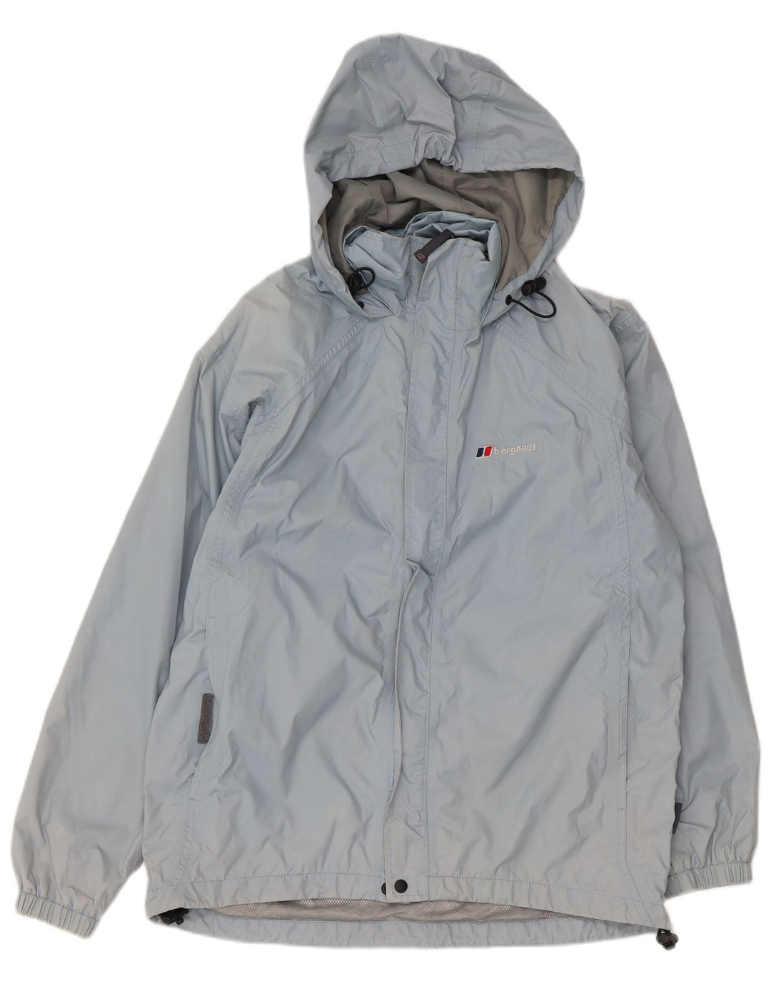 Damska kurtka przeciwdeszczowa z kapturem oversize Berghaus UK 10 Small Blue Nylon