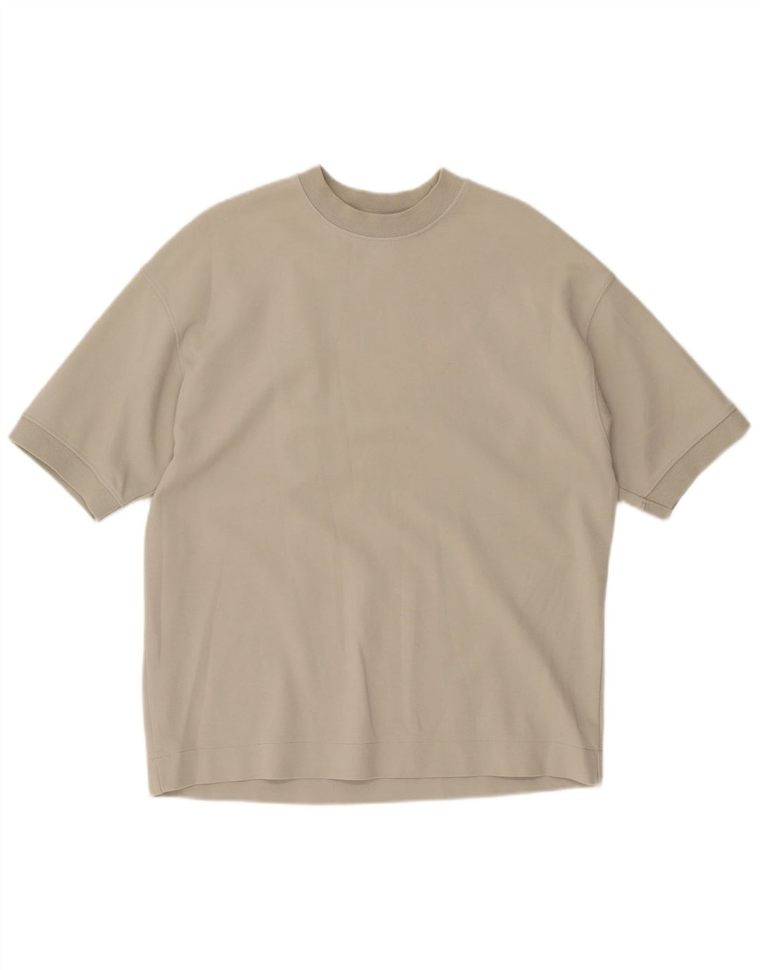 Męski T-shirt ZARA, średni szary