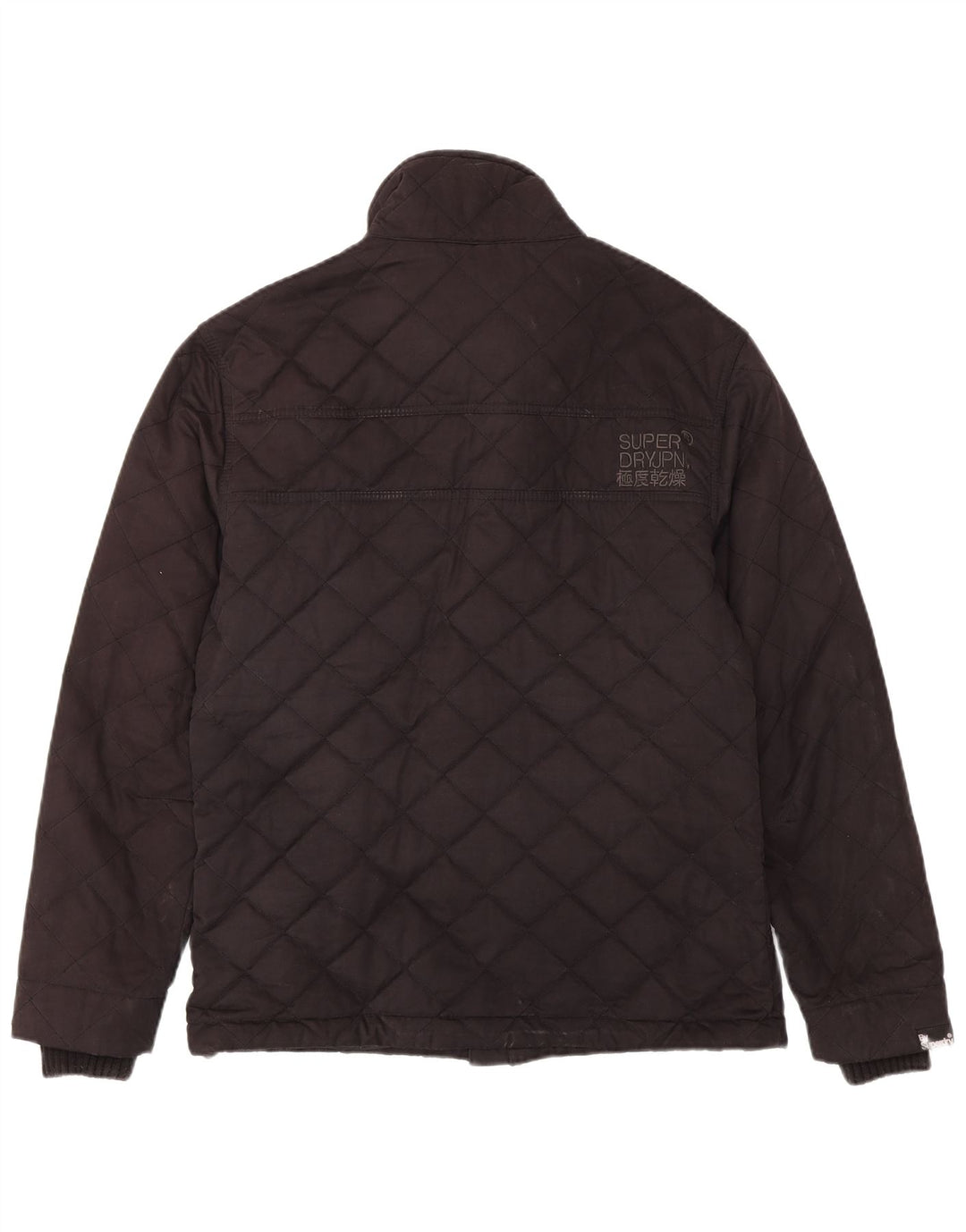 Męska pikowana kurtka Superdry The Windhiker UK 42 XL, czarny poliester