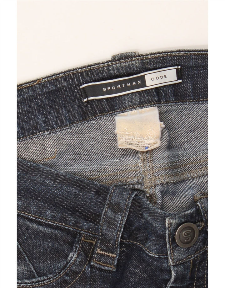 Damskie jeansy Sportmax W28 L26 Niebieskie bawełniane