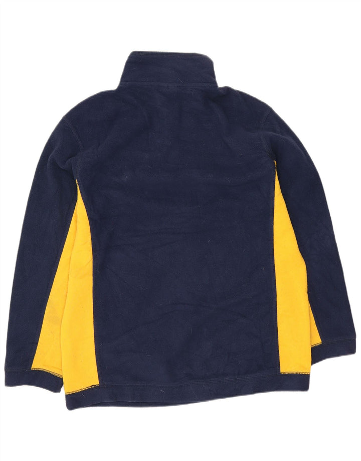 Damski sweter polarowy Russell Athletic UK 10/12, średni granatowy, poliester