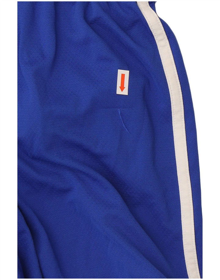 Męskie spodenki sportowe Adidas Climalite, małe, niebieskie, poliestrowe