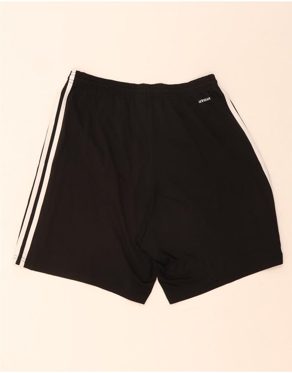 Męskie spodenki sportowe Adidas Aeroready, duże, czarne, poliestrowe