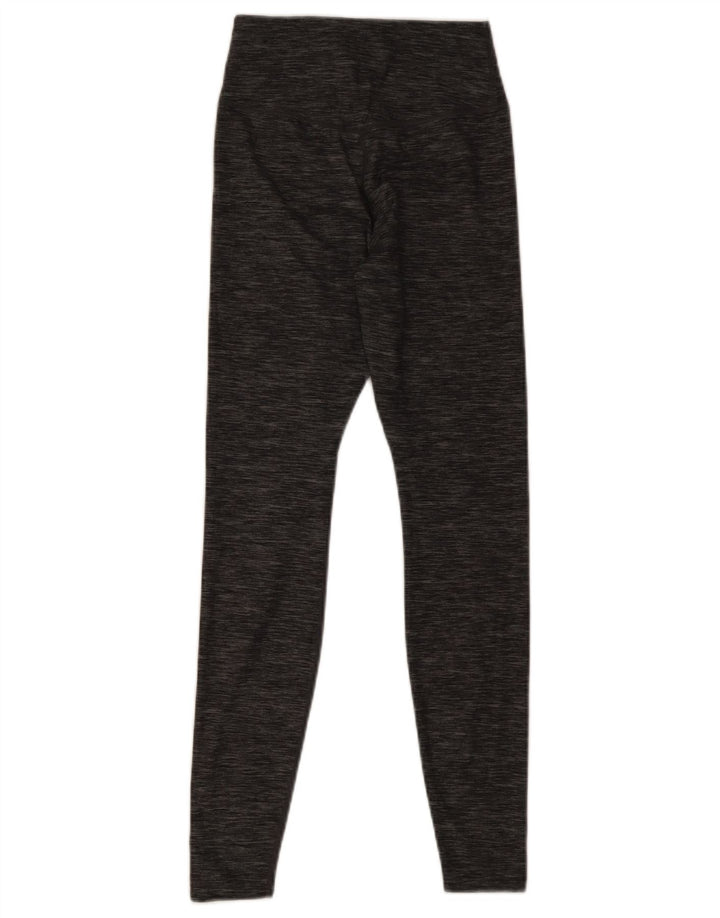 Damskie legginsy Nike Dri Fit UK 4 XS, szary, nakrapiany poliester