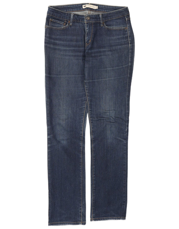 Damskie jeansy Levi's Slight Curve Classic Rise Straight W30 L31 Niebieska bawełna