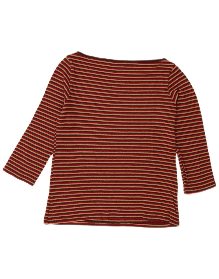 Top damski Zara z rękawem 3/4, UK 14, duże, wielokolorowe paski