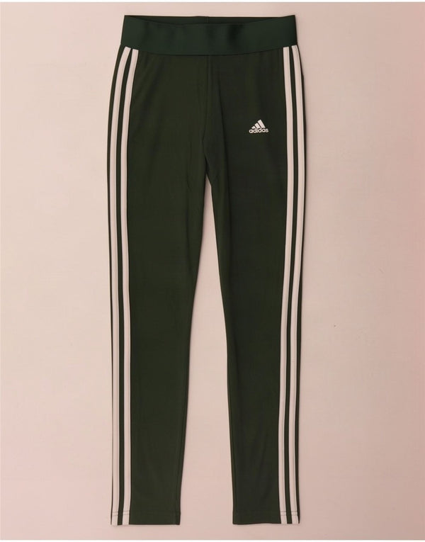 Legginsy Damskie Adidas UK 4/6 XS Zielone
