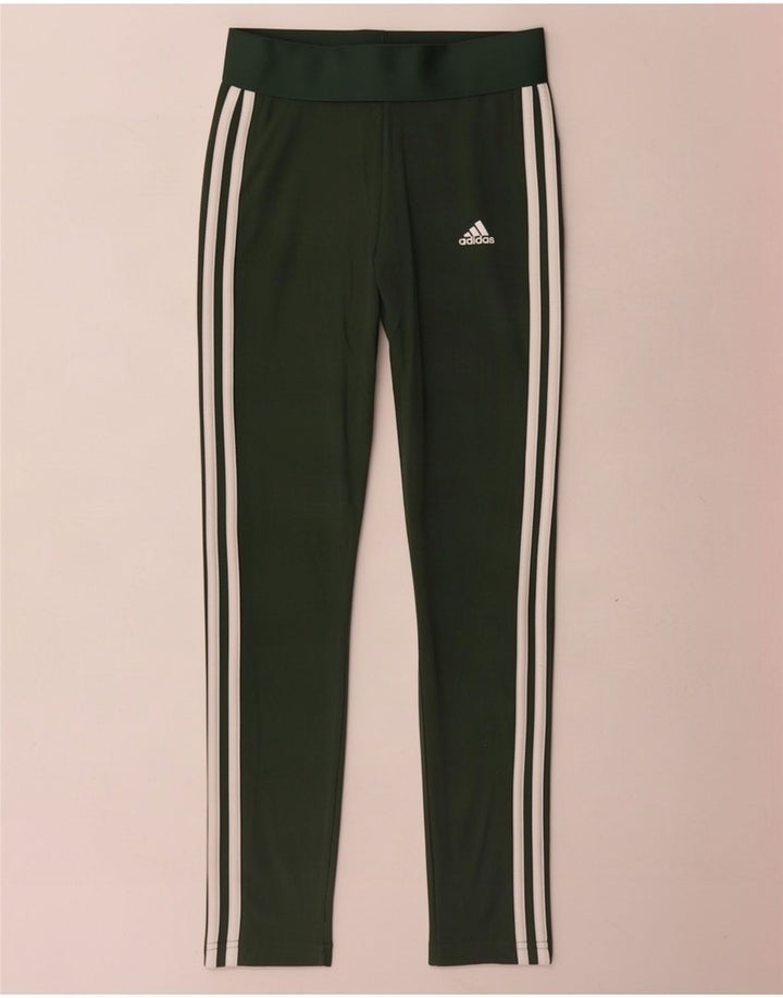 Legginsy Damskie Adidas UK 4/6 XS Zielone