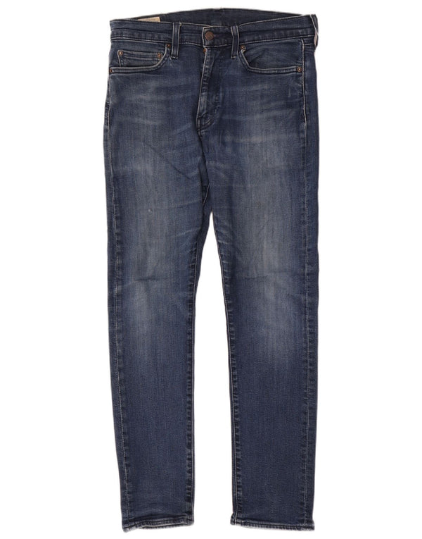 Męskie jeansy Levi's 510 Skinny W33 L32 Granatowa bawełna