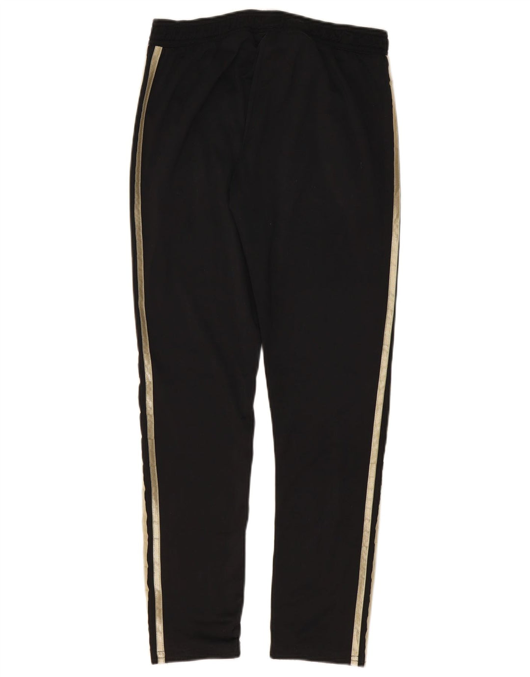 Damskie spodnie dresowe Adidas UK 10, małe, czarne, poliestrowe