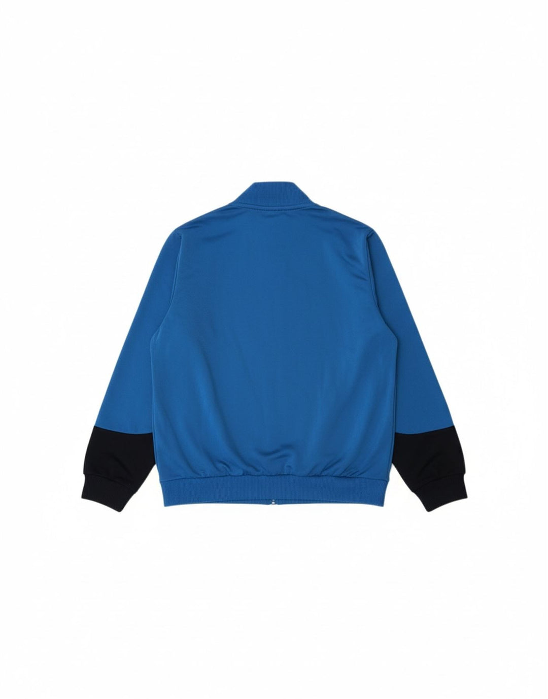 ADIDAS Boys Tracksuit Top Jacket 11-12 Years Blue Colourblock Polyester