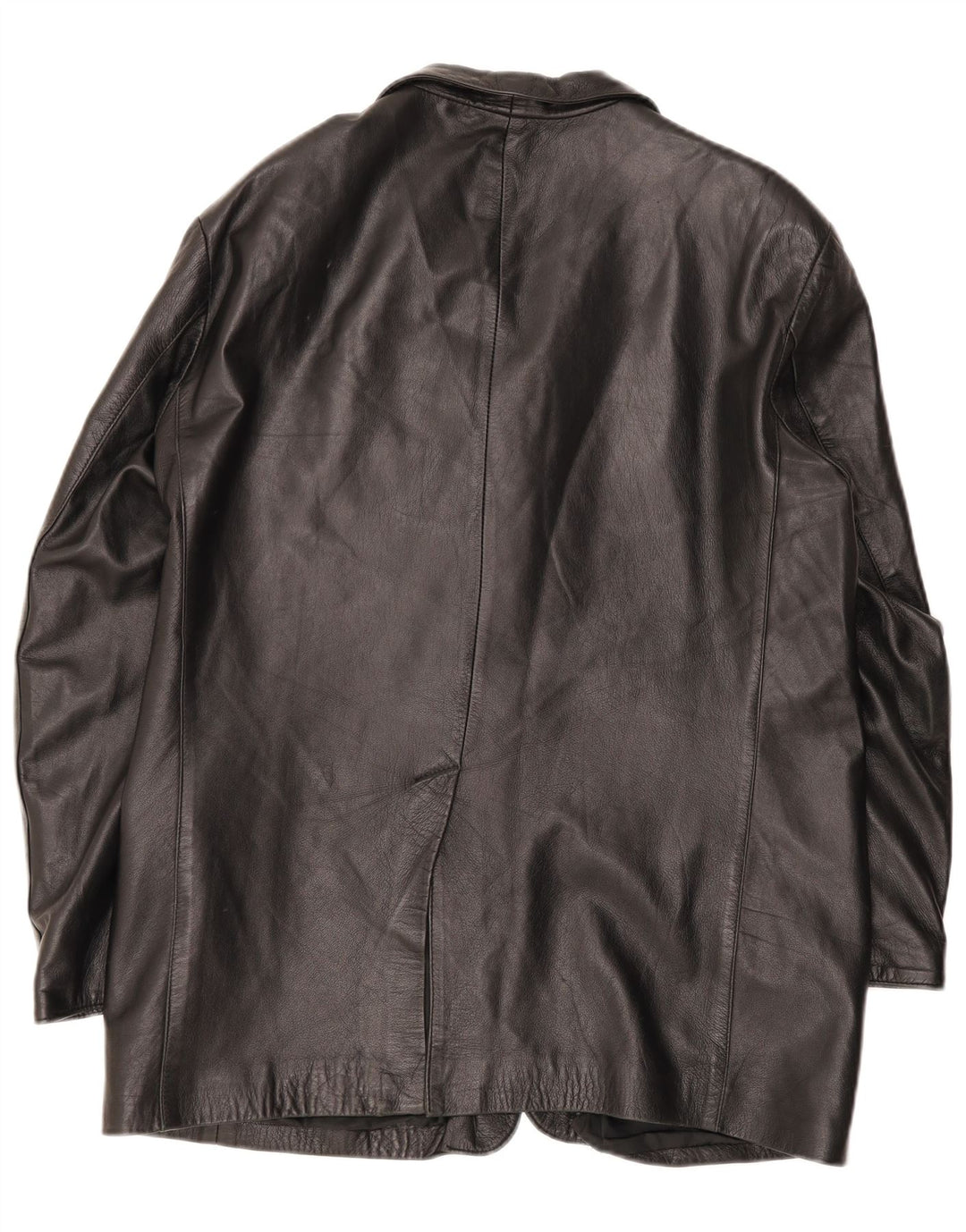 Vintage męska kurtka skórzana IT 54 2XL czarna