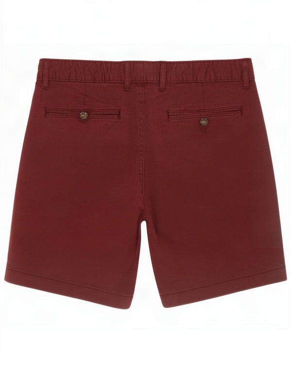 Męskie spodenki Chino White Stuff W34, duże, bordowe, bawełniane