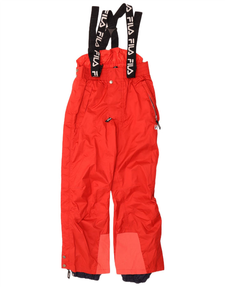 Zestaw 2-częściowy męskich nart Fila Graphic IT 48 Medium W30 L29 Czerwony, blok kolorów