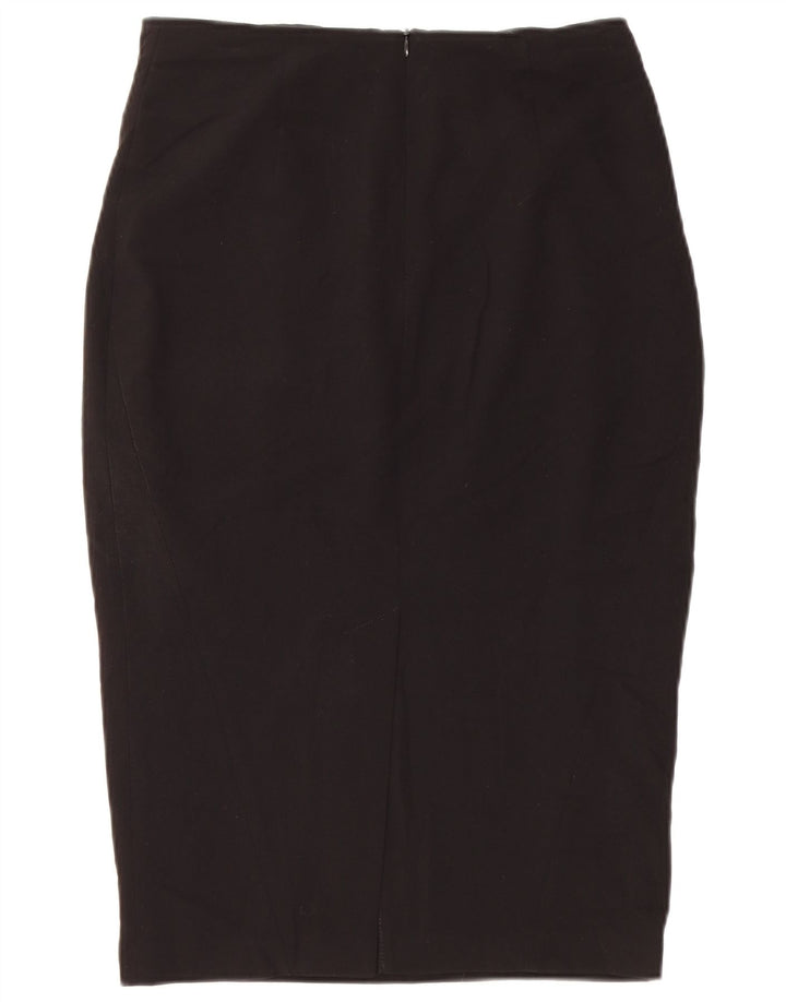 Marks & Spencer Damska spódnica ołówkowa UK 10 Small W28 Czarny poliester