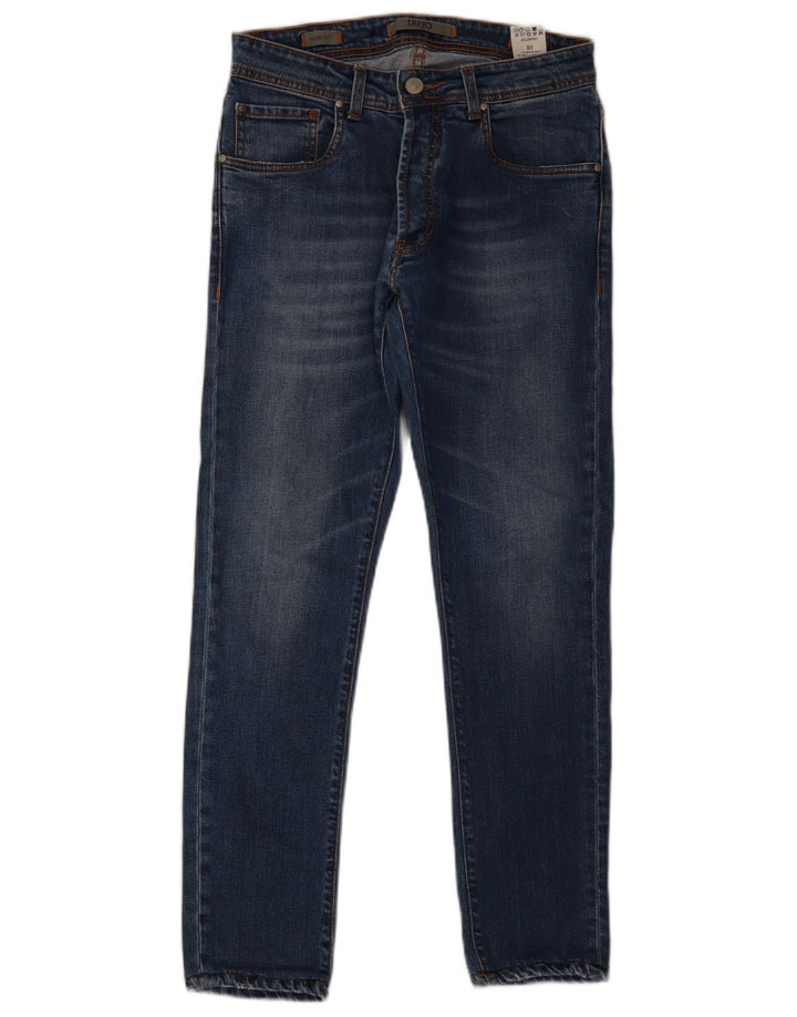 Liu Jo Męskie Franktop Slim Jeans W32 L28 Niebieskie bawełniane