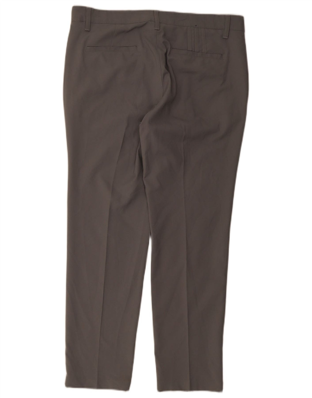Adidas Męskie Proste Spodnie Chino W34 L30 Szary Poliester