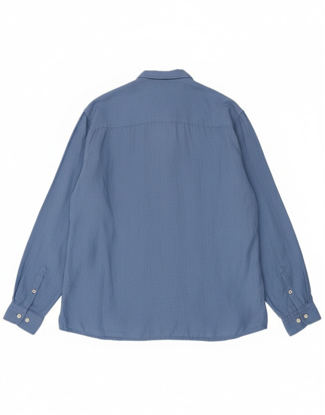 Koszula męska Fat Face o swobodnym kroju XL, niebieska lniana