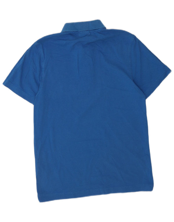 Męska koszulka polo Lacoste, rozmiar 3, mała, niebieska, bawełniana