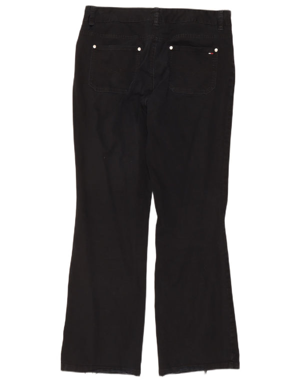 Damskie jeansy Bootcut Tommy Hilfiger US 10 Large W32 L31 Czarna bawełna