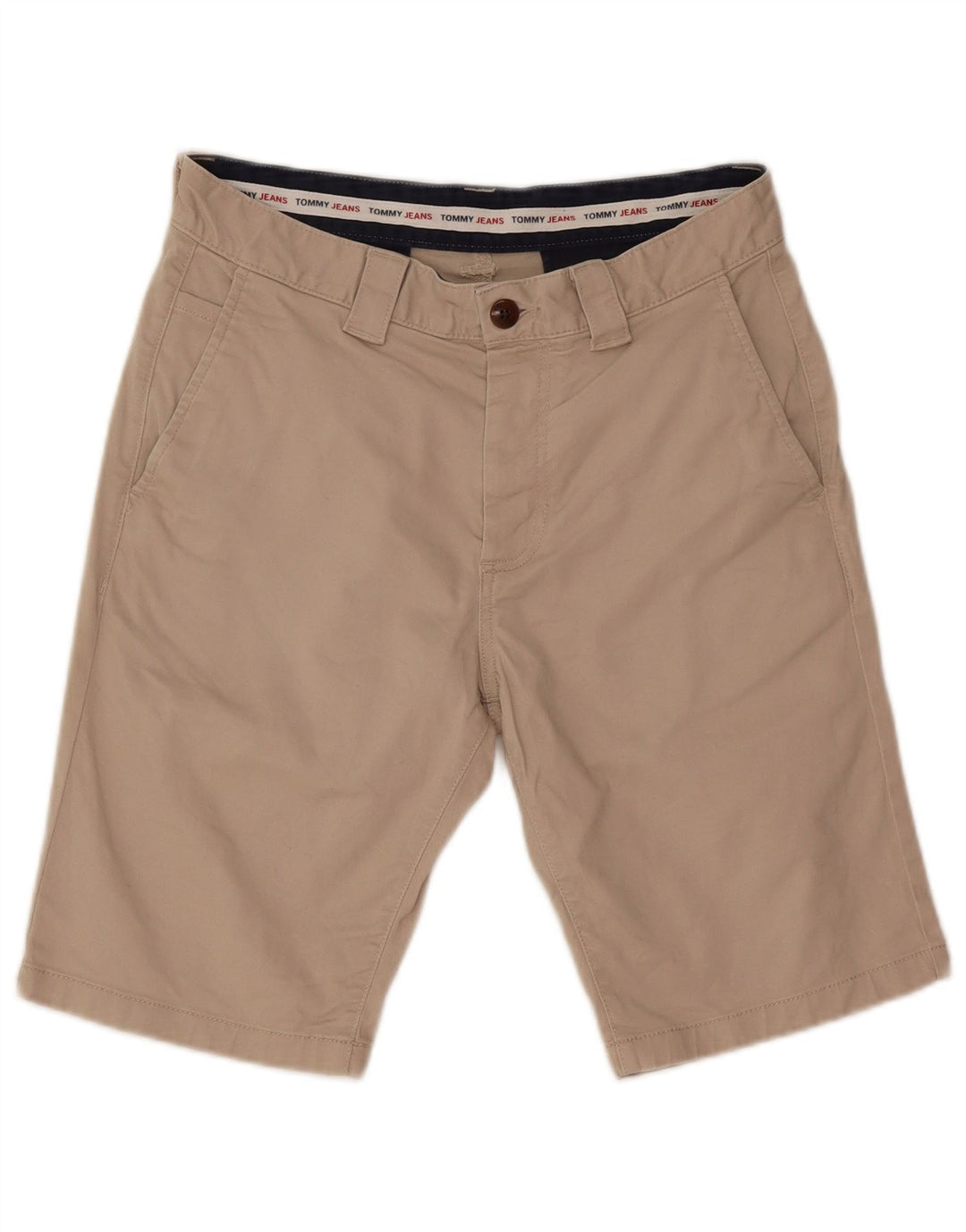 Męskie spodenki Chino Tommy Hilfiger W29 Small Beżowa bawełna