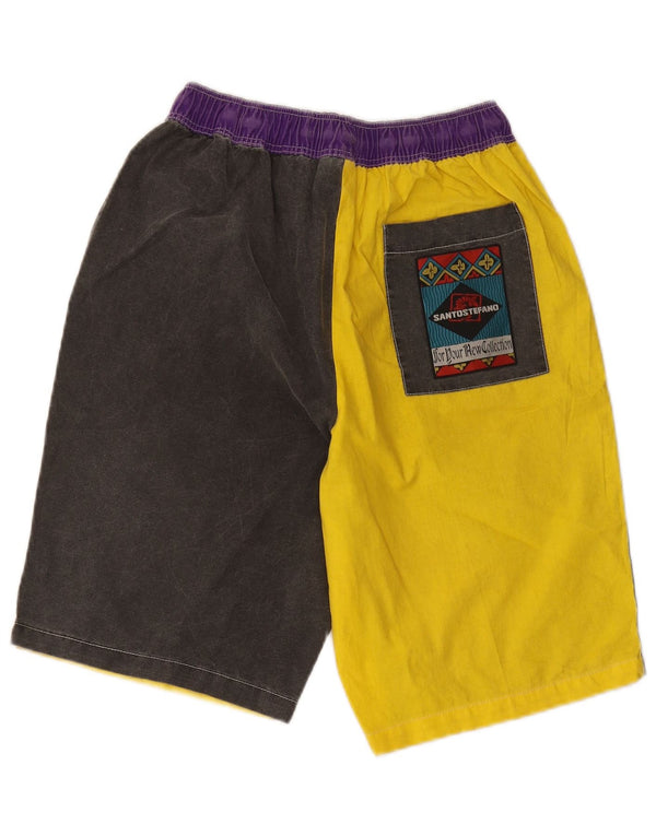 Męskie spodenki sportowe Santo Stefano IT 46 Small Yellow Colorblock