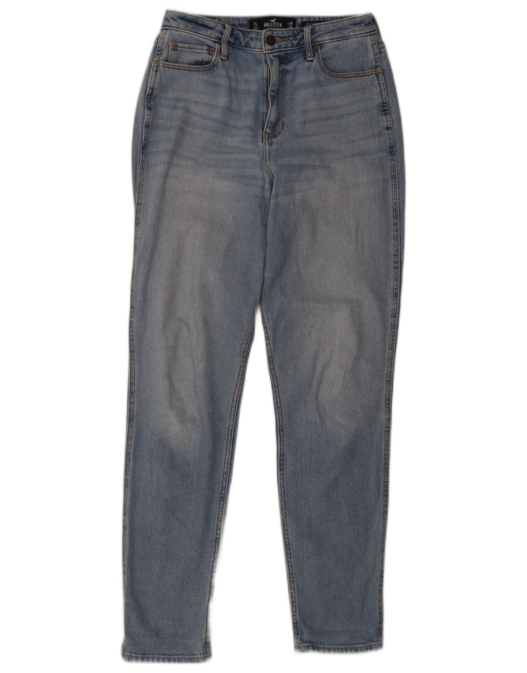 Dżinsy damskie Hollister US 7 Medium W28 L29 Niebieskie bawełniane