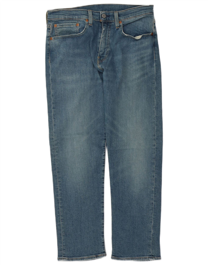 Męskie jeansy Levi's 502 Tapered W31 L28 Niebieskie bawełniane