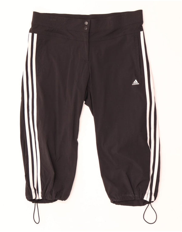 Adidas Damskie Climalite Bermudy Spodenki UK 12 Medium W32 Czarny Nylon