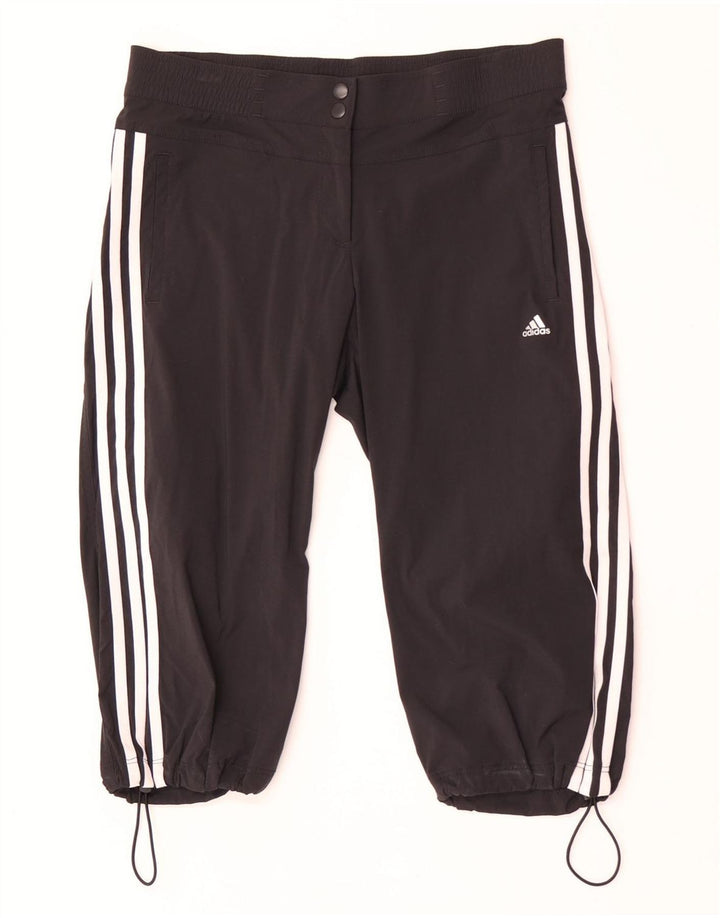 Adidas Damskie Climalite Bermudy Spodenki UK 12 Medium W32 Czarny Nylon