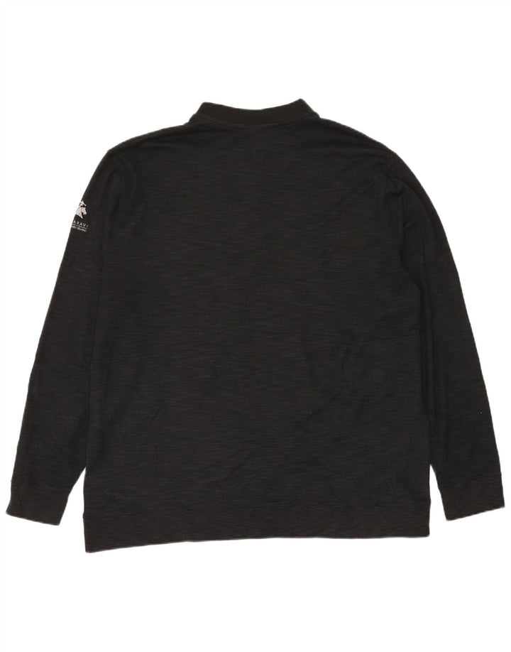 Męski dres Nike Dri Fit z zamkiem błyskawicznym na szyi, 2XL, czarny, nakrapiany