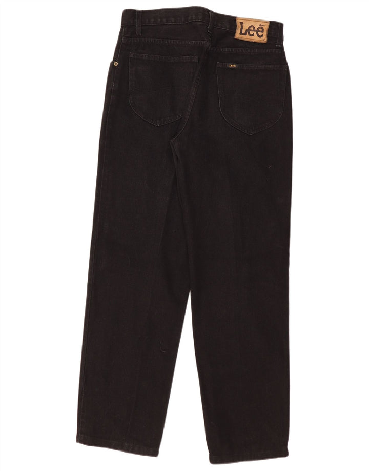 Męskie jeansy Lee Kansas Straight W32 L30, czarne, bawełniane