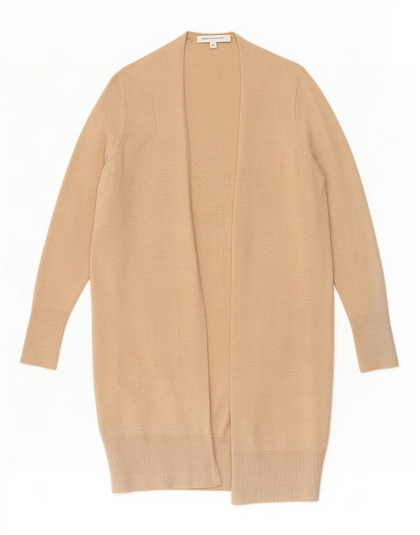 Damski sweter oversize z długimi rękawami i otwartym kardiganem Zara UK 10 Small Beige