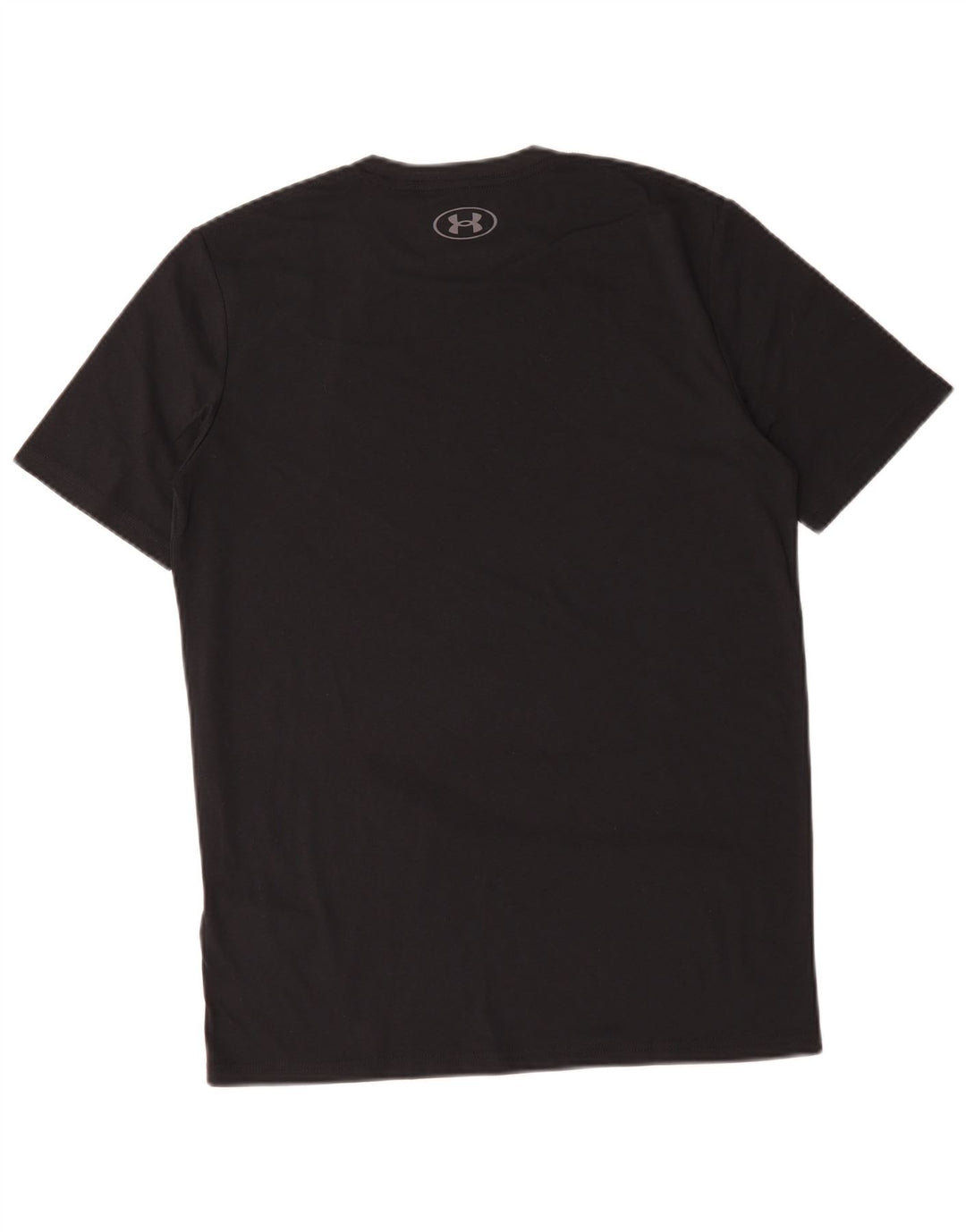 Under Armour Męski T-shirt Top, Mały, Czarny, Bawełniany