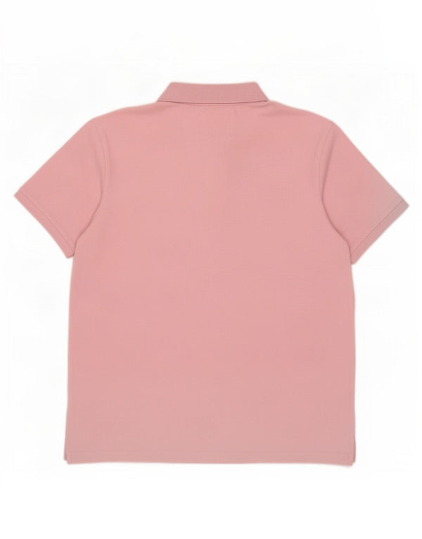 Crew Clothing Męska koszulka polo XL Różowa bawełna